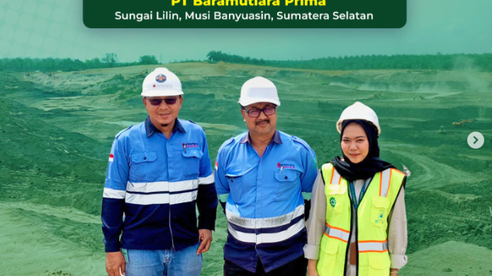 SITE VISIT PENGAMBILAN SAMPLE AIR ASAM TAMBANG PT BARAMUTIARA PRIMA konsultan tambang dan lingkungan terbaik terpercaya indon