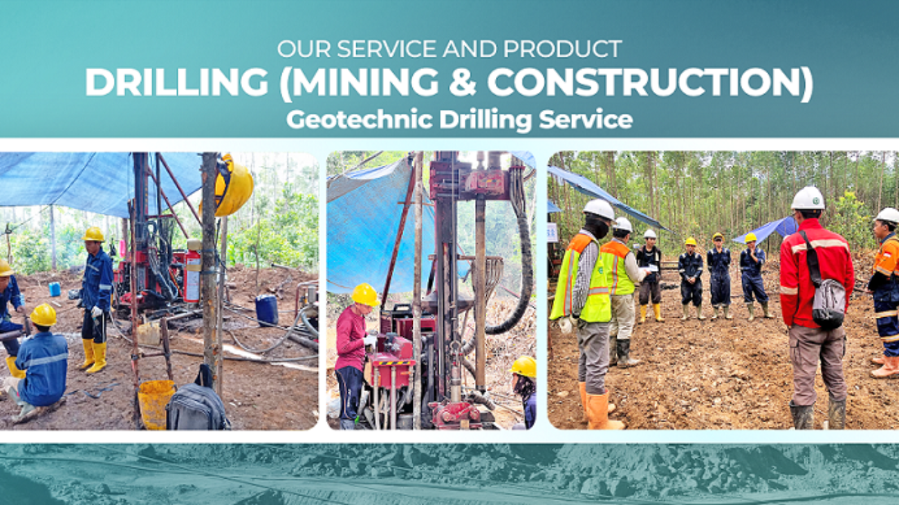 Geotechnic Drilling Service konsultan tambang dan lingkungan terpercaya indonesia
