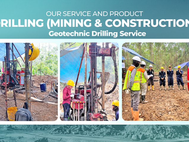 Geotechnic Drilling Service konsultan tambang dan lingkungan terpercaya indonesia