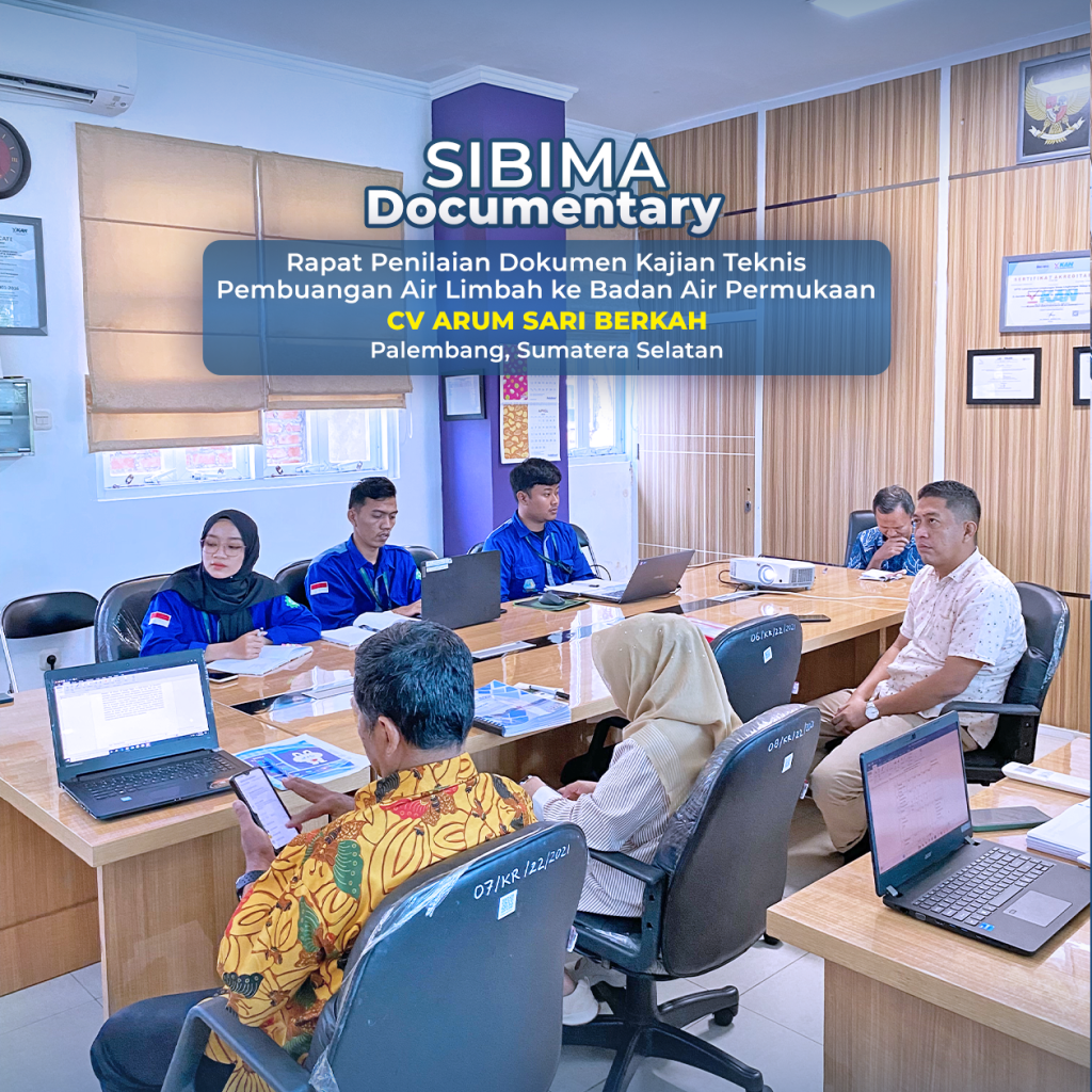 242 Rapat Penilaian Dokumen Kajian Teknis Pembuangan Air Limbah ke Badan Air Permukaan CV ASB