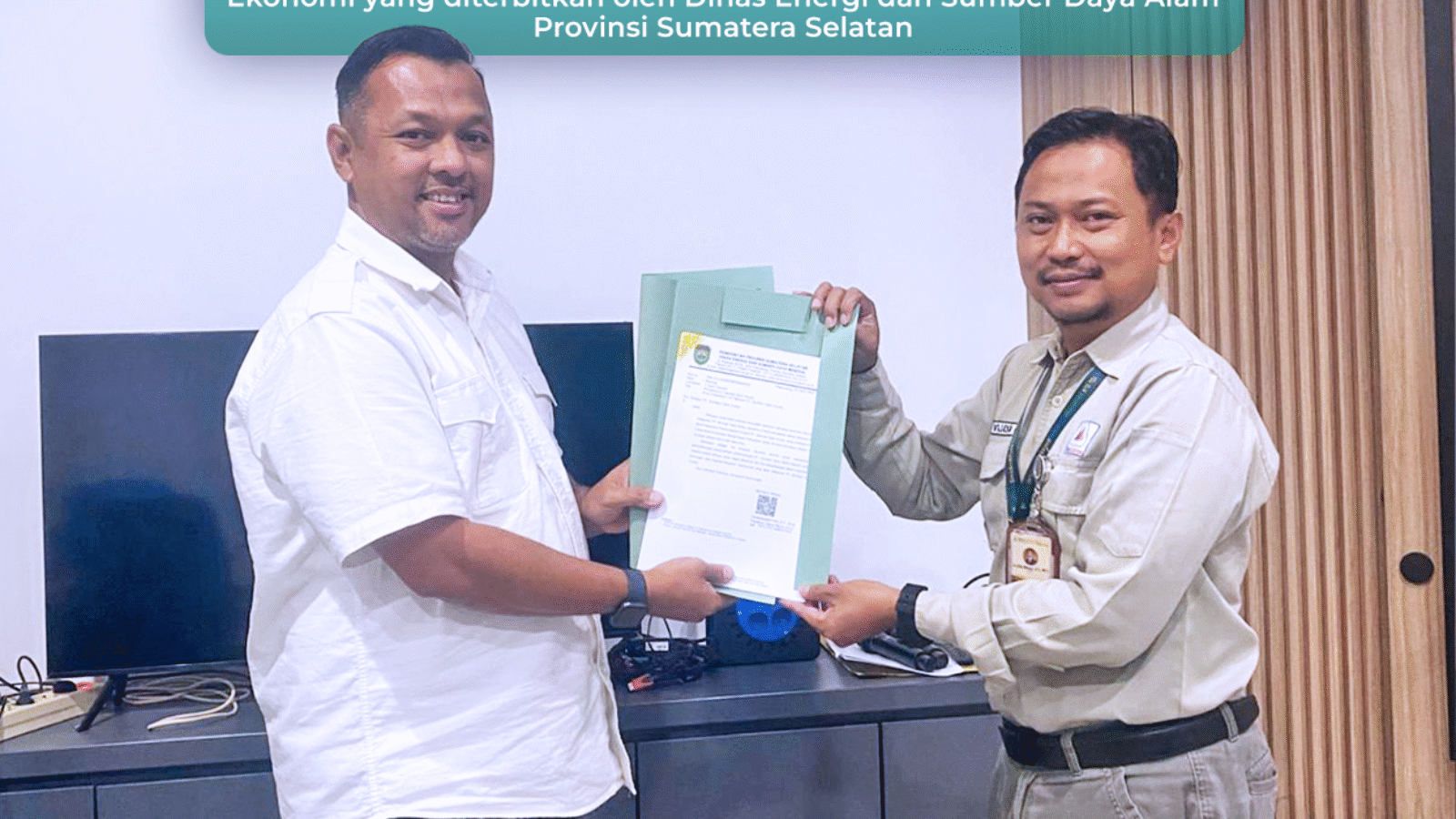 Penandatanganan Berita Acara Penyelesaian Project Penyusunan Do