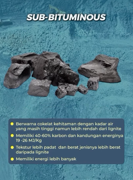 SUB-BITUMINOUS karakteristik batubara