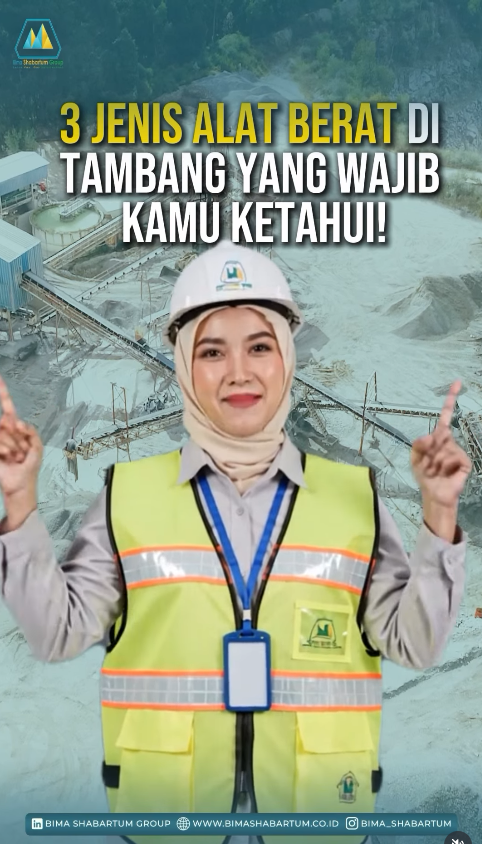 3 jenis ALAT BERAT DI TAMBANG YANG WAJIB KAMU KETAHU