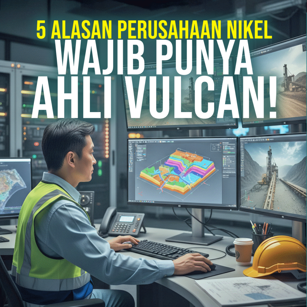 5 Alasan Perusahaan Nikel Wajib Punya Ahli Vulcan