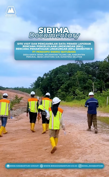 Observasi Lapangan dan Pengambilan Data Primer RKL-RPL Semester II di PT Pendopo Energi Batubara