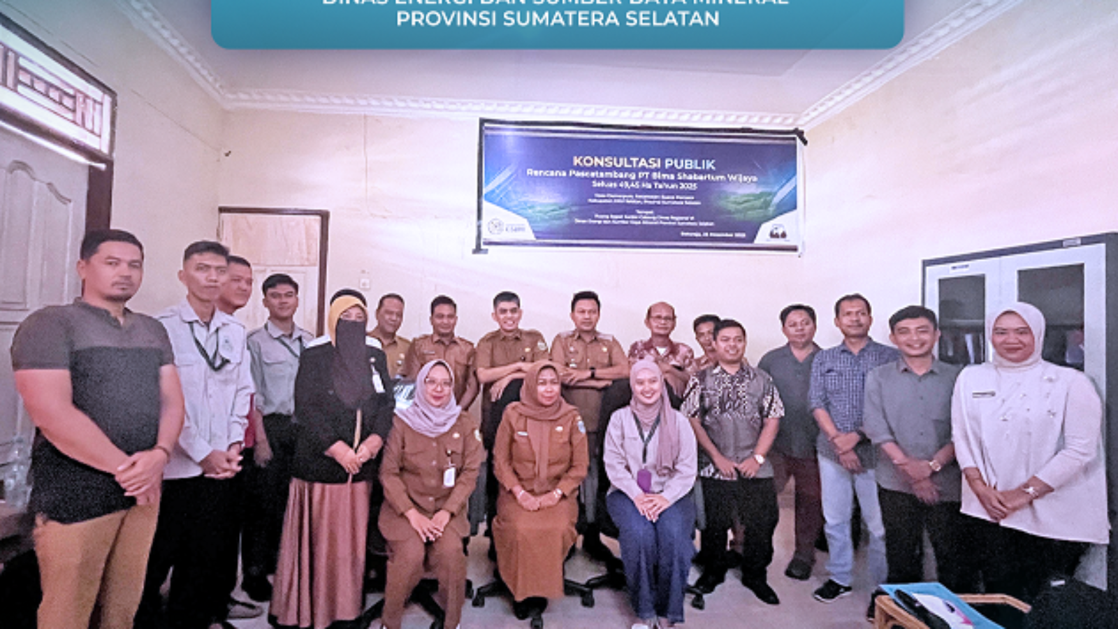 PT Bima Shabartum Wijaya Gelar Konsultasi Publik Rencana Pascatambang (RPT)