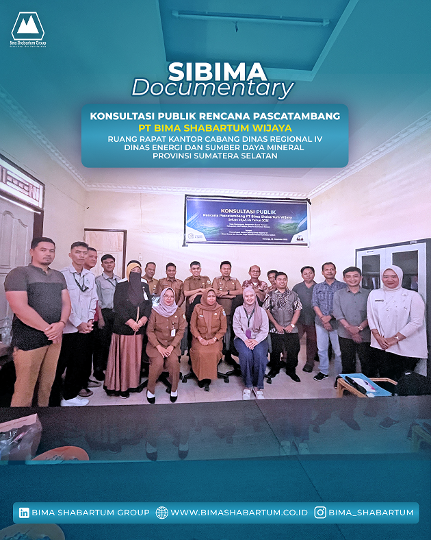 PT Bima Shabartum Wijaya Gelar Konsultasi Publik Rencana Pascatambang (RPT)