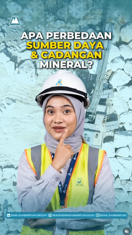 Faktanya, ada jurang pembeda yang besar antara Sumber Daya (Resource) dan Cadangan (Reserve