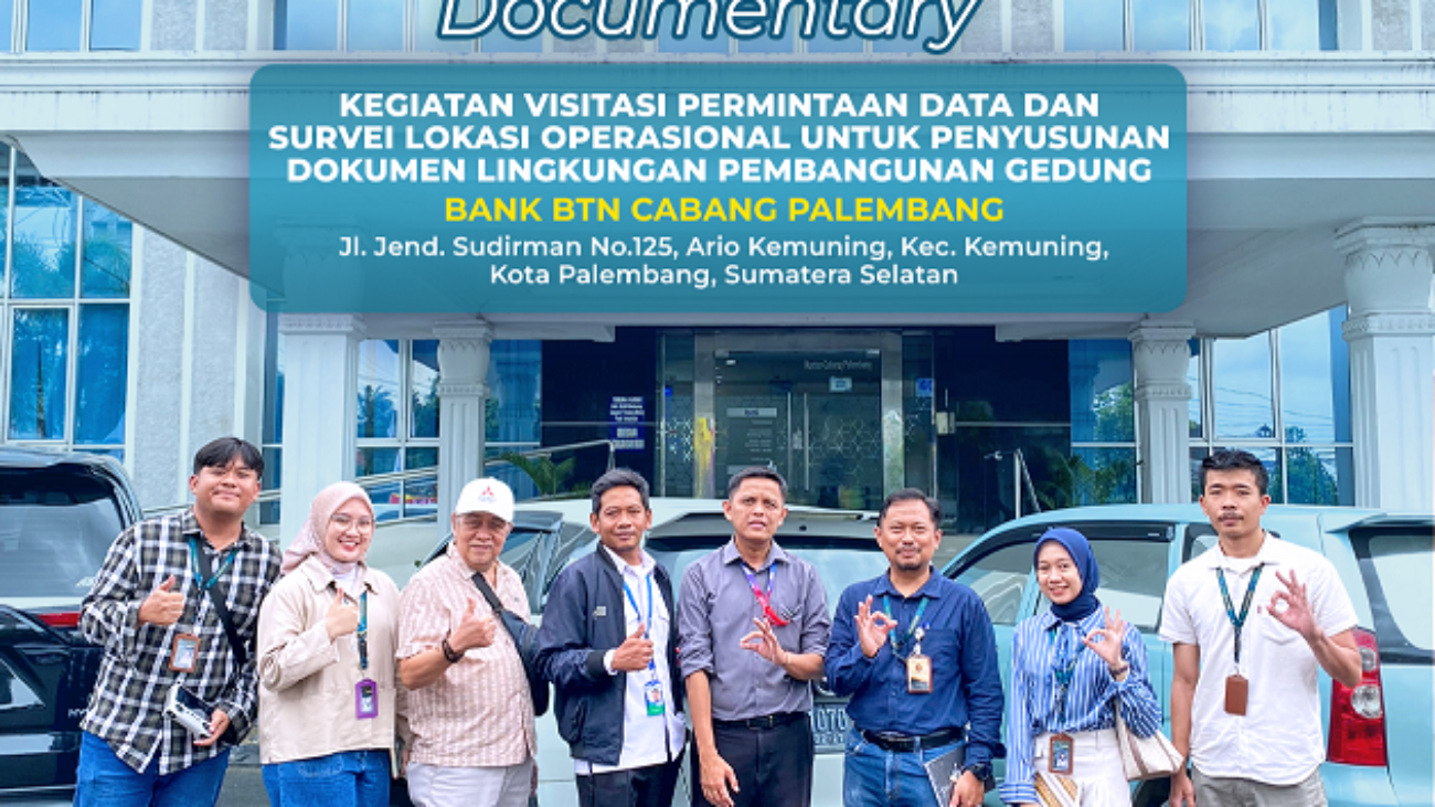 SIBIMA Documentary: Survei Lokasi dan Pengawalan Dokumen Lingkungan Gedung Bank BTN Cabang Palembang Pembangunan dan operasional infrastruktur komersial di pusat kota menuntut perencanaan tata ruang dan pengelolaan lingkungan yang sangat matang. Gedung perkantoran atau perbankan yang beroperasi di jalan protokol memiliki potensi dampak langsung terhadap lingkungan sekitar, mulai dari manajemen limbah domestik, pengelolaan air limpasan (drainase), hingga analisis dampak lalu lintas (Andalalin). Memastikan bahwa seluruh aspek tersebut dikelola sesuai dengan regulasi pemerintah adalah kunci agar operasional bisnis dapat berjalan aman, legal, dan harmonis dengan tata kota. Sebagai wujud komitmen dalam memberikan layanan konsultansi lingkungan yang komprehensif, tim ahli dari Bima Shabartum Group kembali mendokumentasikan kegiatan turun lapangan. Melalui program SIBIMA Documentary, tim kami sukses melaksanakan Kegiatan Visitasi Permintaan Data dan Survei Lokasi Operasional untuk Penyusunan Dokumen Lingkungan Pembangunan Gedung. Kali ini, kegiatan strategis tersebut dilakukan di Bank BTN Cabang Palembang, yang berlokasi di area premium kota, tepatnya di Jl. Jend. Sudirman No. 125, Ario Kemuning, Kec. Kemuning, Kota Palembang, Sumatera Selatan. Krusialnya Survei Lapangan untuk Dokumen Lingkungan Gedung Komersial Dalam dokumentasi tersebut, terlihat tim ahli lingkungan kami berkolaborasi langsung dengan perwakilan manajemen dan pihak terkait di lokasi. Visitasi dan pengambilan data primer di lapangan ini bukanlah sekadar formalitas, melainkan tahapan paling krusial dalam penyusunan dokumen lingkungan (seperti UKL-UPL atau AMDAL gedung). Beberapa aspek vital yang dievaluasi secara langsung meliputi: • Tata Letak dan Pemanfaatan Ruang: Memastikan kesesuaian antara rencana tapak bangunan (site plan) dengan aturan tata ruang kota (KKPR/RTRW), termasuk ketersediaan Ruang Terbuka Hijau (RTH). • Sistem Pengelolaan Limbah: Menginspeksi rencana atau ketersediaan fasilitas Instalasi Pengolahan Air Limbah (IPAL) domestik agar tidak mencemari saluran drainase kota. • Manajemen Lalu Lintas dan Parkir: Mengingat lokasi gedung berada di jalan arteri utama (Jl. Jend. Sudirman), penilaian terhadap kapasitas parkir dan sirkulasi kendaraan masuk-keluar sangat penting untuk mencegah kemacetan. Solusi Kepatuhan Lingkungan Terpadu Keterlibatan Bima Shabartum Group dalam proyek komersial perbankan ini membuktikan fleksibilitas dan kapabilitas jangkauan layanan kami. Tidak hanya menjadi spesialis di sektor pertambangan, kami juga merupakan pakar andal dalam menyusun dokumen lingkungan untuk sektor infrastruktur, properti, dan fasilitas umum di kawasan perkotaan. ________________________________________ Amankan Legalitas Pembangunan dan Operasional Gedung Anda! Menyusun dokumen lingkungan untuk proyek komersial di kawasan padat penduduk membutuhkan ketelitian, analisis data spasial yang akurat, dan pemahaman regulasi daerah yang mendalam. Kegagalan dalam menyusun dokumen ini dapat menghambat penerbitan Persetujuan Bangunan Gedung (PBG) dan perizinan operasional lainnya. Percayakan urusan legalitas dan kepatuhan lingkungan bisnis Anda kepada ahlinya. Bima Shabartum Group hadir sebagai solusi paripurna Anda. Kami adalah Konsultan Tambang dan Lingkungan serta Kontraktor Tambang Terpercaya dan Terbaik di Indonesia. Kami siap mengawal penyusunan dokumen lingkungan (AMDAL, UKL-UPL, SPPL), perizinan teknis, hingga pelaporan periodik operasional Anda. Selain itu, kami juga merupakan penyedia pelatihan private software pertambangan dan pemetaan untuk memperkuat kompetensi tim internal Anda. 📞 Hubungi Kami Sekarang: 🌐 Website: www.bimashabartum.co.id 📧 Email: admin.palembang@bimashabartum.co.id 📱 WhatsApp: +62823-7472-2113