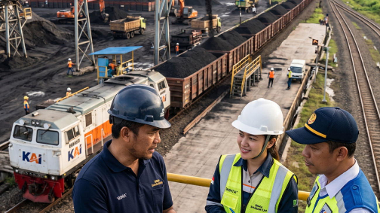 Babak Baru Logistik Sumsel: Uji Coba 1.125 Gerbong KAI Dimulai, Sudah Siapkah Infrastruktur Loading Tambang Anda