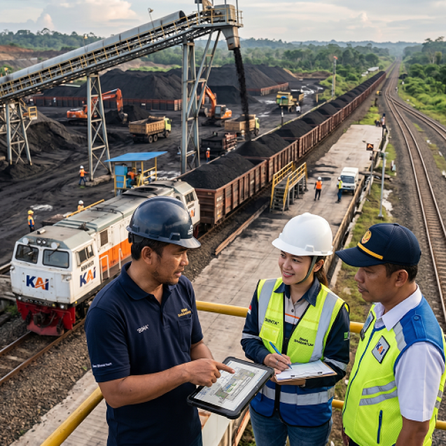 Babak Baru Logistik Sumsel: Uji Coba 1.125 Gerbong KAI Dimulai, Sudah Siapkah Infrastruktur Loading Tambang Anda