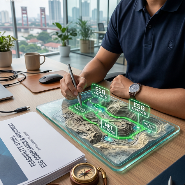 Meta Description: Bappenas rilis strategi baru hilirisasi & transisi hijau! Pastikan proyek smelter dan operasional tambang Anda patuh ESG bersama ahlinya di Bima Shabartum Group. ________________________________________ Bappenas Rilis Strategi Transisi Hijau: Hilirisasi Minerba Kini Wajib Sejalan dengan Dekarbonisasi Ekstrem! Arah kebijakan industri ekstraktif nasional baru saja mengalami penajaman yang sangat signifikan. Pada pertengahan Mei 2026 ini, pemerintah melalui Bappenas secara resmi telah mempublikasikan dokumen Working Papers terbaru yang memuat strategi penyelarasan antara ketahanan energi nasional, program hilirisasi mineral dan batubara (minerba), serta target transisi energi hijau. Pesan dari dokumen ini sangatlah tegas: eksploitasi dan pengolahan minerba di dalam negeri tidak lagi cukup hanya berorientasi pada peningkatan nilai tambah (hilirisasi), tetapi wajib berjalan beriringan dengan target dekarbonisasi dan prinsip pembangunan berkelanjutan (ESG). Bagi para pemegang Izin Usaha Pertambangan (IUP) dan pelopor industri smelter, rilisnya strategi ini adalah sinyal bahwa standar kelayakan operasional akan dirombak total. Pemerintah kini menuntut bukti nyata bahwa proyek hilirisasi Anda tidak meninggalkan jejak karbon yang merusak kelestarian lingkungan. Era Baru Hilirisasi: Fokus pada Jejak Karbon dan ESG Selama beberapa tahun terakhir, fokus utama hilirisasi adalah kecepatan membangun fasilitas pengolahan. Namun ke depannya, proyek hilirisasi (seperti smelter nikel, pabrik gasifikasi batubara, atau pengolahan bauksit) yang mengabaikan aspek kelestarian lingkungan akan menghadapi jalan buntu dalam proses perizinan dan pendanaan. Lanskap regulasi baru ini menghadirkan tantangan ganda: 1. Standar AMDAL yang Makin Radikal: Dokumen lingkungan tidak lagi sekadar mengatur limbah konvensional (seperti tailing atau air asam tambang), tetapi akan menuntut roadmap pengurangan emisi gas rumah kaca dan efisiensi energi di fasilitas pengolahan Anda. 2. Syarat Pendanaan Global ( Green Financing ): Investor dan perbankan multinasional kini menjadikan parameter kepatuhan ESG (Environmental, Social, and Governance) sebagai syarat mutlak sebelum mengucurkan dana untuk proyek hilirisasi. Proyek yang "kotor" dipastikan tidak akan mendapatkan modal kerja. 3. Revisi Studi Kelayakan (FS): Desain keekonomian pabrik pengolahan harus dihitung ulang dengan memasukkan variabel pajak karbon atau biaya investasi pada teknologi ramah lingkungan (carbon capture atau elektrifikasi alat berat). Sinkronkan Visi Hilirisasi Hijau Anda Bersama Pakar Pertambangan! Transisi menuju operasi tambang dan hilirisasi yang hijau bukanlah proses yang bisa dieksekusi secara instan. Ia menuntut rekayasa teknis tingkat tinggi dan kepatuhan lingkungan yang tanpa celah. Kegagalan beradaptasi akan membuat proyek triliunan rupiah Anda terhambat oleh birokrasi perizinan. Sebagai pusat keunggulan rekayasa pertambangan di Sumatera Selatan, Bima Shabartum Group siap mengawal transformasi bisnis Anda. Kami adalah Konsultan Tambang dan Lingkungan serta Kontraktor Tambang Terpercaya dan Terbaik di Indonesia. Tim ahli engineering dan lingkungan kami siap membantu Anda melalui integrasi layanan komprehensif: • Penyusunan & Addendum AMDAL Terintegrasi ESG: Mengamankan persetujuan lingkungan fasilitas hilirisasi Anda dengan memasukkan strategi dekarbonisasi dan manajemen limbah mutakhir yang comply dengan standar Bappenas dan KLHK. • Studi Kelayakan (FS) Hilirisasi Hijau: Merumuskan desain rekayasa dan keekonomian proyek pengolahan minerba yang bankable, adaptif terhadap transisi energi, dan menarik di mata investor green financing. • Audit Tata Kelola Lingkungan Tambang: Menyelaraskan operasional hulu di area pit agar selaras dengan prinsip kelestarian, meminimalkan bukaan lahan, dan mengoptimalkan reklamasi progresif. Untuk memastikan perusahaan Anda siap menghadapi era modern ini dari dalam, kami juga memfasilitasi pelatihan private software pertambangan. Kami akan mencetak para engineer internal Anda agar mahir mendesain rekayasa tambang 3D secara efisien, presisi, dan berwawasan lingkungan. Pastikan proyek hilirisasi Anda menjadi pionir di era transisi energi, bukan korban regulasi. Rencanakan legalitas dan kelayakan operasi hijau Anda hari ini! 📞 Hubungi Kami Segera untuk Konsultasi AMDAL & Studi Kelayakan Hilirisasi: 🌐 Website: www.bimashabartum.co.id 📧 Email: admin.palembang@bimashabartum.co.id 📱 WhatsApp: +62823-7472-2113