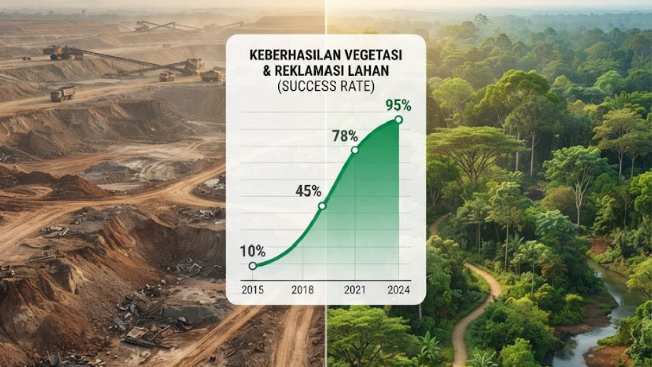 Strategi Revegetasi Area Kritis: Bukan Sekadar Menanam, Tapi Membangun Ekosistem Banyak perusahaan pertambangan terjebak dalam mitos bahwa "revegetasi" hanyalah kegiatan menanam bibit pohon secara massal di area bekas tambang. Kenyataannya, tingkat keberhasilan revegetasi—yang menjadi indikator utama dalam penilaian reklamasi oleh instansi pemerintah—ditentukan oleh kualitas persiapan lahan sebelum penanaman. Kegagalan revegetasi pada tahun pertama (tanaman mati massal) sering kali mengakibatkan biaya tambahan yang besar, penundaan jadwal reklamasi, hingga temuan "tidak patuh" dalam laporan audit lingkungan. Per Juli 2026, standar keberhasilan revegetasi mewajibkan survival rate (tingkat kelangsungan hidup) tanaman minimal 75-80% pada tahun ketiga. Berikut adalah strategi revegetasi berbasis geokimia dan teknis untuk memastikan area kritis Anda menjadi lahan produktif: 1. Perbaikan Kondisi Geokimia Lahan (Soil Amendment) Sebelum bibit menyentuh tanah, Anda wajib memperbaiki sifat kimia tanah bekas tambang yang biasanya sangat asam atau miskin unsur hara: Netralisasi pH: Jika tanah bersifat asam (Akibat Air Asam Tambang/PAF), wajib dilakukan pemberian kapur (liming) untuk menetralkan pH tanah hingga berada di kisaran 5.5 - 7.0. Aplikasi Pupuk Organik & Pupuk Dasar: Lahan bekas tambang hampir tidak memiliki kehidupan mikroba. Aplikasi kompos, pupuk kandang, atau mulch sangat vital untuk meningkatkan kesuburan dan kemampuan tanah memegang air. 2. Teknik Penataan Lahan (Land Preparation) Tanah bekas tambang sering kali mengalami pemadatan berat (compaction) akibat lalu lintas alat berat, yang menghambat penetrasi akar: Rip-Plowing: Melakukan penggemburan tanah dengan alat berat (ripper) hingga kedalaman 30-50 cm sebelum penanaman untuk memecah kepadatan. Pembuatan Terasering: Pada lahan berlereng, wajib dibuat terasering untuk mencegah erosi dan limpasan air hujan yang dapat menghanyutkan lapisan tanah pucuk (topsoil). 3. Pemilihan Spesies Tanaman Berdasarkan "Zonasi" Jangan memaksakan satu jenis tanaman untuk seluruh area: Pionir: Gunakan tanaman pionir yang tahan cuaca ekstrem dan mampu menambat nitrogen (contoh: Acacia mangium, Sengon, atau Kaliandra) sebagai pemecah es (ice-breaker) kesuburan lahan. Lokal/Endemik: Setelah lahan stabil, lakukan pengayaan dengan tanaman lokal atau pohon buah endemik untuk mengembalikan biodiversitas ekosistem asli. 4. Sistem Pemeliharaan Intensif (Masa Kritis 3 Tahun) Tahun pertama hingga ketiga adalah masa "hidup atau mati" bagi revegetasi Anda: Penyulaman (Replanting): Wajib melakukan penyulaman bibit yang mati secara rutin (minimal 2 kali setahun). Pengendalian Gulma: Pastikan bibit utama tidak kalah bersaing dengan alang-alang yang tumbuh liar dan dapat mematikan pertumbuhan bibit. Sukseskan Reklamasi Anda Bersama Konsultan Lingkungan Bima Shabartum Group! Revegetasi adalah investasi jangka panjang untuk mengamankan Good Mining Practice perusahaan Anda. Sebagai pusat keunggulan rekayasa pertambangan dan kepatuhan lingkungan di Sumatera Selatan, PT Bima Shabartum Gemilang (Bima Shabartum Group) siap mengawal keberhasilan reklamasi lahan Anda. Tim ahli kami siap memberikan layanan: Analisis Sifat Fisik & Kimia Tanah: Melakukan uji laboratorium untuk menentukan dosis kapur dan pupuk yang paling efektif bagi lahan spesifik Anda. Perancangan Desain Revegetasi: Membuat peta zona penanaman dan memilih spesies yang paling sesuai dengan kondisi geokimia tanah Anda. Pendampingan Quality Control Penanaman: Memastikan bibit yang ditanam memiliki standar kualitas tinggi dan ditanam dengan teknik yang benar sesuai standar KLHK. Evaluasi Keberhasilan Revegetasi: Melakukan penilaian berkala (statistik tingkat hidup tanaman) agar Anda selalu mendapatkan data up-to-date untuk pelaporan semesteran. Jangan jadikan revegetasi sebagai pos biaya yang terbuang percuma. Pastikan setiap bibit yang Anda tanam tumbuh subur dan memenuhi target keberhasilan reklamasi pemerintah hari ini! 📞 Hubungi Kami Segera untuk Konsultasi Revegetasi, Reklamasi Lahan, & Audit Lingkungan: 🌐 Website: www.bimashabartum.co.id 📧 Email: admin.palembang@bimashabartum.co.id 📱 WhatsApp: +62823-7472-2113