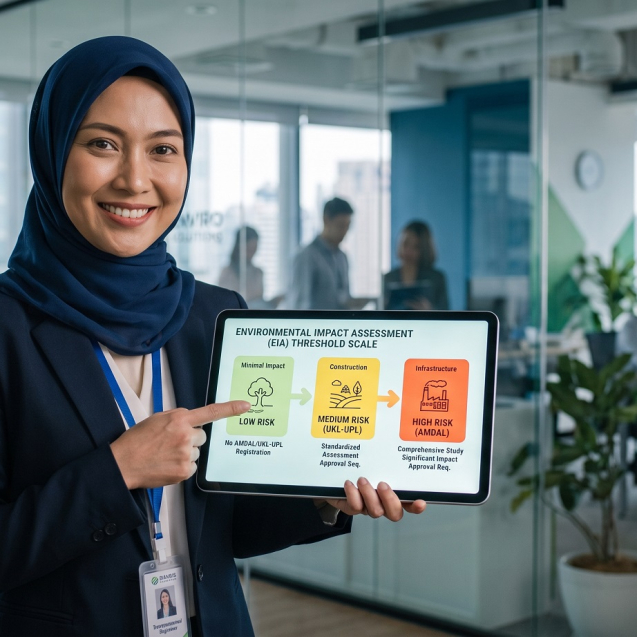 **Meta Description:** Kapan perusahaan wajib menyusun dokumen UKL-UPL? Kenali ambang batas kegiatan, kriteria skala usaha, dan panduan perizinannya bersama Bima Shabartum Group. --- ## Kapan Perusahaan Wajib Menyusun UKL-UPL? Ini Ambang Batas Kegiatannya Dalam dunia bisnis dan investasi, memahami aspek legalitas lingkungan adalah fondasi utama sebelum memulai kegiatan konstruksi maupun operasional. Salah satu instrumen perizinan lingkungan yang paling sering ditemui oleh pelaku usaha skala menengah adalah **UKL-UPL (Upaya Pengelolaan Lingkungan Hidup dan Upaya Pemantauan Lingkungan Hidup)**. Banyak investor sering kali bingung: *Kapan sebuah proyek atau perusahaan diwajibkan menyusun UKL-UPL, dan kapan harus langsung melangkah ke AMDAL atau cukup SPPL?* Artikel ini akan membedah secara tuntas kriteria dan ambang batas kegiatan usaha yang mewajibkan penyusunan dokumen UKL-UPL berdasarkan regulasi terbaru. --- ### 1. Apa Itu UKL-UPL dan Siapa yang Membutuhkannya? Berdasarkan regulasi perlindungan dan pengelolaan lingkungan hidup (PP No. 22 Tahun 2021), **UKL-UPL** adalah rangkaian proses pengelolaan dan pemantauan lingkungan hidup yang ditujukan bagi kegiatan yang **tidak memicu dampak penting** terhadap lingkungan hidup, sehingga tidak wajib didukung dengan analisis AMDAL. Dokumen ini wajib disusun oleh badan usaha yang kegiatan operasionalnya berpotensi menimbulkan dampak, namun dampaknya masih berada dalam skala yang terukur, dapat dikelola dengan teknologi konvensional, dan tidak berdampak luas secara ekologis. ### 2. Ambang Batas & Kriteria Kegiatan Wajib UKL-UPL Penentuan apakah suatu proyek masuk dalam kategori wajib UKL-UPL diukur berdasarkan skala, besaran, dan tingkat risiko kegiatan (berbasis KBLI). Berikut adalah gambaran ambang batas umumnya: * **Skala Usaha Menengah:** Kegiatan industri, pabrik pengolahan, atau fasilitas komersial yang kapasitas produksinya berada di atas ambang batas izin lingkungan ringan (SPPL), namun belum memenuhi kriteria skala besar wajib AMDAL. * **Penggunaan Lahan dan Ruang:** Proyek pembangunan infrastruktur atau fasilitas dengan luas tapak tertentu yang tidak berada di dalam kawasan lindung mutlak, tetapi memerlukan pengelolaan limbah cair dan emisi yang terukur. * **Sektor Pertambangan & Penunjang:** Kegiatan penambangan skala kecil/tertentu, fasilitas pengolahan mineral non-logam, atau *stockpile* dan *workshop* alat berat pendukung industri pertambangan yang memiliki potensi pencemaran udara atau air limbah terkendali. ### 3. Cara Mengetahui Apakah Proyek Anda Wajib UKL-UPL Di era digital saat ini, Anda tidak perlu menerka-nerka kewajiban lingkungan secara manual. Pemerintah telah menyediakan mekanisme penapisan otomatis: 1. **Cek Melalui Portal Amdalnet:** Pelaku usaha wajib melakukan penapisan (*screening*) mandiri di portal resmi **Amdalnet** dengan memasukkan kode KBLI dan titik koordinat tapak proyek. 2. **Integrasi OSS RBA:** Sistem perizinan berbasis risiko akan secara otomatis membaca skala modal dan kapasitas produksi Anda untuk menentukan apakah sistem mewajibkan dokumen UKL-UPL, AMDAL, atau cukup Surat Pernyataan Kesanggupan Pengelolaan Lingkungan (SPPL). --- ### Pastikan Kepatuhan Lingkungan Proyek Anda Bersama Bima Shabartum Group Menentukan ambang batas dan menyusun dokumen UKL-UPL menuntut ketelitian teknis yang tinggi. Kesalahan dalam membaca kategori skala kegiatan atau ketidaksesuaian data kapasitas dapat berakibat pada penolakan perizinan di sistem pusat. Sebagai pusat keunggulan rekayasa pertambangan, tata ruang, dan kepatuhan lingkungan di Sumatera Selatan, **PT Bima Shabartum Gemilang (Bima Shabartum Group)** siap mendampingi perusahaan Anda melakukan penapisan mandiri hingga penyusunan dokumen UKL-UPL yang profesional dan sah di mata hukum. Layanan ahli kami meliputi: * **Audit Penapisan & Analisis Skala Usaha:** Membantu memetakan apakah proyek Anda masuk dalam kategori wajib UKL-UPL, AMDAL, atau perizinan turunan lainnya. * **Penyusunan Borang UKL-UPL / Dokumen Spesifik:** Menyusun dokumen lingkungan yang komprehensif, akurat, dan terintegrasi dengan Persetujuan Teknis (Pertek). * **Pengawalan Amdalnet & OSS RBA:** Mengawal proses pengajuan hingga dokumen persetujuan lingkungan Anda diterbitkan secara resmi. **Jangan biarkan ketidakpastian regulasi menghambat ekspansi bisnis Anda.** Hubungi tim ahli kami hari ini untuk konsultasi perizinan lingkungan yang cepat dan tuntas! 📞 **Hubungi Kami Segera untuk Konsultasi UKL-UPL, Amdalnet, & Perizinan Lingkungan:** 🌐 **Website:** www.bimashabartum.co.id 📧 **Email:** admin.palembang@bimashabartum.co.id 📱 **WhatsApp:** +62823-7472-2113 --- ### Ide Prompt Visual Generative AI (AR 4:5) > **Prompt:** "A professional corporate infographic-style image displaying a clear threshold scale or flowchart moving from 'Low Risk' to 'Medium Risk (UKL-UPL)' to 'High Risk (AMDAL)'. An environmental engineer pointing at a digital dashboard on a tablet. Modern office background, corporate aesthetic, clean blue and green color scheme, 8k resolution, cinematic quality, ideal for professional business presentation or educational social media content."