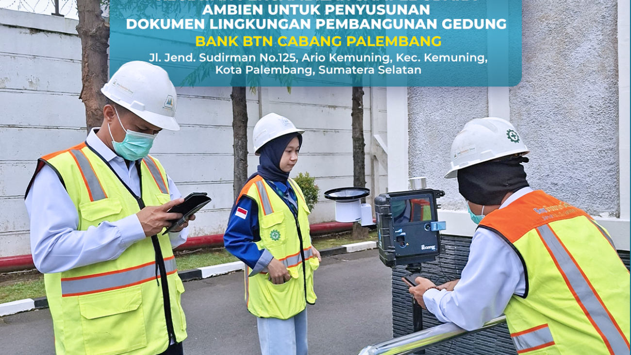 Meta Description: SIBIMA Documentary: Kegiatan pengambilan sampel udara ambien untuk penyusunan dokumen lingkungan Pembangunan Gedung Bank BTN Cabang Palembang bersama Bima Shabartum Group. SIBIMA Documentary: Pengambilan Sampel Udara Ambien untuk Dokumen Lingkungan Gedung Bank BTN Cabang Palembang Sebagai bagian dari komitmen terhadap kepatuhan hukum dan kelestarian lingkungan, Bima Shabartum Group kembali melaksanakan rangkaian kegiatan lapangan yang krusial. Kali ini, tim ahli lingkungan turun langsung ke lokasi proyek untuk melaksanakan pengambilan sampel udara ambien. Kegiatan ini merupakan bagian integral dari proses penyusunan dokumen lingkungan untuk pembangunan Gedung Bank BTN Cabang Palembang, yang beralamat di Jl. Jend. Sudirman No.125, Ario Kemuning, Kec. Kemuning, Kota Palembang, Sumatera Selatan. Pentingnya Pengujian Udara Ambien dalam Dokumen Lingkungan Setiap kegiatan pembangunan fasilitas komersial atau perkantoran skala menengah hingga besar di wilayah perkotaan wajib memastikan bahwa aktivitas di sekitar tapak proyek tidak menurunkan kualitas udara bersih bagi masyarakat. Pengujian kualitas udara ambien dilakukan guna: • Mengukur Baseline Kualitas Udara: Mengetahui parameter awal kualitas udara di sekitar Jl. Jend. Sudirman sebelum operasional penuh gedung dimulai. • Memenuhi Standar Persetujuan Lingkungan: Menjadi data valid yang dilampirkan dalam dokumen UKL-UPL atau perizinan terkait agar selaras dengan baku mutu lingkungan hidup nasional dan daerah. • Mitigasi Dampak Konstruksi: Memastikan emisi dari kendaraan maupun aktivitas konstruksi sekitar tetap berada dalam ambang batas aman bagi kesehatan publik. Profesionalisme dan Standar Lapangan yang Ketat Dalam dokumentasi lapangan SIBIMA kali ini, tampak tim teknis menggunakan perangkat sampling udara portabel berstandar tinggi yang dipasang secara presisi di area tapak proyek. Pengambilan data dilakukan secara objektif oleh tenaga ahli bersertifikat untuk memastikan seluruh parameter teknis memenuhi validitas hukum yang dipersyaratkan oleh instansi lingkungan hidup. Wujudkan Proyek Konstruksi yang Legal dan Ramah Lingkungan Bersama Bima Shabartum Group Keberhasilan suatu proyek pembangunan gedung komersial tidak hanya diukur dari kemegahan arsitekturnya, tetapi juga dari kepatuhan perizinan dan tanggung jawab lingkungannya sejak tahap awal konstruksi. Sebagai pusat keunggulan rekayasa tata ruang dan kepatuhan lingkungan di Sumatera Selatan, PT Bima Shabartum Gemilang (Bima Shabartum Group) siap mendampingi badan usaha dan instansi dalam menuntaskan seluruh rangkaian kajian lingkungan—mulai dari pengambilan sampel laboratorium, penyusunan dokumen UKL-UPL/AMDAL, hingga pengawalan perizinan terintegrasi. 📞 Hubungi Kami untuk Konsultasi Dokumen Lingkungan & Pengujian Laboratorium: 🌐 Website: www.bimashabartum.co.id 📱 Instagram: @bima_shabartum 💼 LinkedIn: Bima Shabartum Group Ide Prompt Visual Generative AI (AR 4:5) Prompt: "A professional corporate editorial style image showing environmental consultants in safety vests and hard hats conducting ambient air quality sampling with specialized monitoring equipment at a modern commercial building construction site in Palembang. Urban background, cinematic daylight, professional corporate aesthetic, deep navy blue and emerald green color grading, 8k resolution, photorealistic."