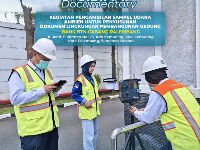 Meta Description: SIBIMA Documentary: Kegiatan pengambilan sampel udara ambien untuk penyusunan dokumen lingkungan Pembangunan Gedung Bank BTN Cabang Palembang bersama Bima Shabartum Group. SIBIMA Documentary: Pengambilan Sampel Udara Ambien untuk Dokumen Lingkungan Gedung Bank BTN Cabang Palembang Sebagai bagian dari komitmen terhadap kepatuhan hukum dan kelestarian lingkungan, Bima Shabartum Group kembali melaksanakan rangkaian kegiatan lapangan yang krusial. Kali ini, tim ahli lingkungan turun langsung ke lokasi proyek untuk melaksanakan pengambilan sampel udara ambien. Kegiatan ini merupakan bagian integral dari proses penyusunan dokumen lingkungan untuk pembangunan Gedung Bank BTN Cabang Palembang, yang beralamat di Jl. Jend. Sudirman No.125, Ario Kemuning, Kec. Kemuning, Kota Palembang, Sumatera Selatan. Pentingnya Pengujian Udara Ambien dalam Dokumen Lingkungan Setiap kegiatan pembangunan fasilitas komersial atau perkantoran skala menengah hingga besar di wilayah perkotaan wajib memastikan bahwa aktivitas di sekitar tapak proyek tidak menurunkan kualitas udara bersih bagi masyarakat. Pengujian kualitas udara ambien dilakukan guna: • Mengukur Baseline Kualitas Udara: Mengetahui parameter awal kualitas udara di sekitar Jl. Jend. Sudirman sebelum operasional penuh gedung dimulai. • Memenuhi Standar Persetujuan Lingkungan: Menjadi data valid yang dilampirkan dalam dokumen UKL-UPL atau perizinan terkait agar selaras dengan baku mutu lingkungan hidup nasional dan daerah. • Mitigasi Dampak Konstruksi: Memastikan emisi dari kendaraan maupun aktivitas konstruksi sekitar tetap berada dalam ambang batas aman bagi kesehatan publik. Profesionalisme dan Standar Lapangan yang Ketat Dalam dokumentasi lapangan SIBIMA kali ini, tampak tim teknis menggunakan perangkat sampling udara portabel berstandar tinggi yang dipasang secara presisi di area tapak proyek. Pengambilan data dilakukan secara objektif oleh tenaga ahli bersertifikat untuk memastikan seluruh parameter teknis memenuhi validitas hukum yang dipersyaratkan oleh instansi lingkungan hidup. Wujudkan Proyek Konstruksi yang Legal dan Ramah Lingkungan Bersama Bima Shabartum Group Keberhasilan suatu proyek pembangunan gedung komersial tidak hanya diukur dari kemegahan arsitekturnya, tetapi juga dari kepatuhan perizinan dan tanggung jawab lingkungannya sejak tahap awal konstruksi. Sebagai pusat keunggulan rekayasa tata ruang dan kepatuhan lingkungan di Sumatera Selatan, PT Bima Shabartum Gemilang (Bima Shabartum Group) siap mendampingi badan usaha dan instansi dalam menuntaskan seluruh rangkaian kajian lingkungan—mulai dari pengambilan sampel laboratorium, penyusunan dokumen UKL-UPL/AMDAL, hingga pengawalan perizinan terintegrasi. 📞 Hubungi Kami untuk Konsultasi Dokumen Lingkungan & Pengujian Laboratorium: 🌐 Website: www.bimashabartum.co.id 📱 Instagram: @bima_shabartum 💼 LinkedIn: Bima Shabartum Group Ide Prompt Visual Generative AI (AR 4:5) Prompt: "A professional corporate editorial style image showing environmental consultants in safety vests and hard hats conducting ambient air quality sampling with specialized monitoring equipment at a modern commercial building construction site in Palembang. Urban background, cinematic daylight, professional corporate aesthetic, deep navy blue and emerald green color grading, 8k resolution, photorealistic."