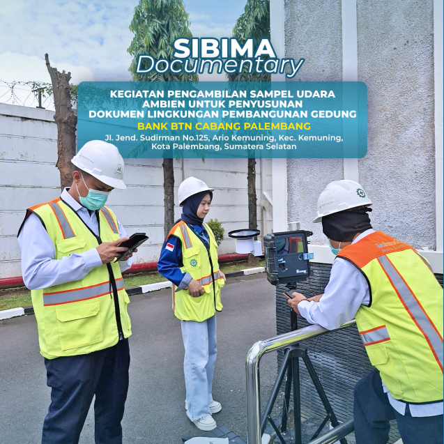 Meta Description: SIBIMA Documentary: Kegiatan pengambilan sampel udara ambien untuk penyusunan dokumen lingkungan Pembangunan Gedung Bank BTN Cabang Palembang bersama Bima Shabartum Group. SIBIMA Documentary: Pengambilan Sampel Udara Ambien untuk Dokumen Lingkungan Gedung Bank BTN Cabang Palembang Sebagai bagian dari komitmen terhadap kepatuhan hukum dan kelestarian lingkungan, Bima Shabartum Group kembali melaksanakan rangkaian kegiatan lapangan yang krusial. Kali ini, tim ahli lingkungan turun langsung ke lokasi proyek untuk melaksanakan pengambilan sampel udara ambien. Kegiatan ini merupakan bagian integral dari proses penyusunan dokumen lingkungan untuk pembangunan Gedung Bank BTN Cabang Palembang, yang beralamat di Jl. Jend. Sudirman No.125, Ario Kemuning, Kec. Kemuning, Kota Palembang, Sumatera Selatan. Pentingnya Pengujian Udara Ambien dalam Dokumen Lingkungan Setiap kegiatan pembangunan fasilitas komersial atau perkantoran skala menengah hingga besar di wilayah perkotaan wajib memastikan bahwa aktivitas di sekitar tapak proyek tidak menurunkan kualitas udara bersih bagi masyarakat. Pengujian kualitas udara ambien dilakukan guna: • Mengukur Baseline Kualitas Udara: Mengetahui parameter awal kualitas udara di sekitar Jl. Jend. Sudirman sebelum operasional penuh gedung dimulai. • Memenuhi Standar Persetujuan Lingkungan: Menjadi data valid yang dilampirkan dalam dokumen UKL-UPL atau perizinan terkait agar selaras dengan baku mutu lingkungan hidup nasional dan daerah. • Mitigasi Dampak Konstruksi: Memastikan emisi dari kendaraan maupun aktivitas konstruksi sekitar tetap berada dalam ambang batas aman bagi kesehatan publik. Profesionalisme dan Standar Lapangan yang Ketat Dalam dokumentasi lapangan SIBIMA kali ini, tampak tim teknis menggunakan perangkat sampling udara portabel berstandar tinggi yang dipasang secara presisi di area tapak proyek. Pengambilan data dilakukan secara objektif oleh tenaga ahli bersertifikat untuk memastikan seluruh parameter teknis memenuhi validitas hukum yang dipersyaratkan oleh instansi lingkungan hidup. Wujudkan Proyek Konstruksi yang Legal dan Ramah Lingkungan Bersama Bima Shabartum Group Keberhasilan suatu proyek pembangunan gedung komersial tidak hanya diukur dari kemegahan arsitekturnya, tetapi juga dari kepatuhan perizinan dan tanggung jawab lingkungannya sejak tahap awal konstruksi. Sebagai pusat keunggulan rekayasa tata ruang dan kepatuhan lingkungan di Sumatera Selatan, PT Bima Shabartum Gemilang (Bima Shabartum Group) siap mendampingi badan usaha dan instansi dalam menuntaskan seluruh rangkaian kajian lingkungan—mulai dari pengambilan sampel laboratorium, penyusunan dokumen UKL-UPL/AMDAL, hingga pengawalan perizinan terintegrasi. 📞 Hubungi Kami untuk Konsultasi Dokumen Lingkungan & Pengujian Laboratorium: 🌐 Website: www.bimashabartum.co.id 📱 Instagram: @bima_shabartum 💼 LinkedIn: Bima Shabartum Group Ide Prompt Visual Generative AI (AR 4:5) Prompt: "A professional corporate editorial style image showing environmental consultants in safety vests and hard hats conducting ambient air quality sampling with specialized monitoring equipment at a modern commercial building construction site in Palembang. Urban background, cinematic daylight, professional corporate aesthetic, deep navy blue and emerald green color grading, 8k resolution, photorealistic."